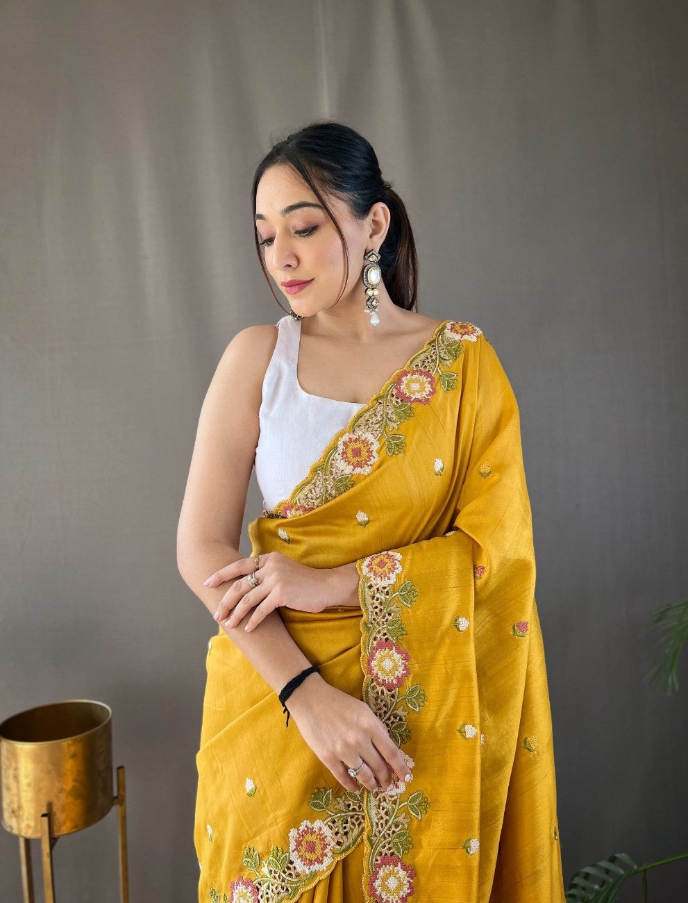 Pure Matka Silk Saree
