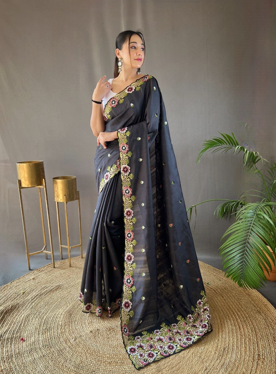 Pure Matka Silk Saree
