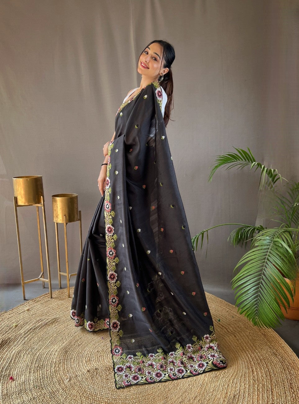 Pure Matka Silk Saree