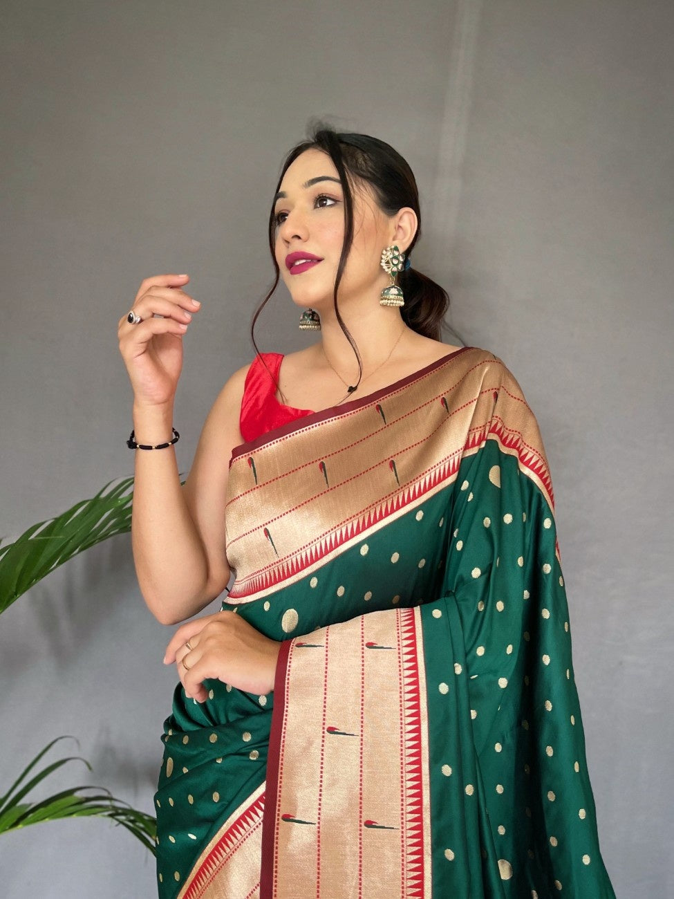 Pure Paithani Silk Saree