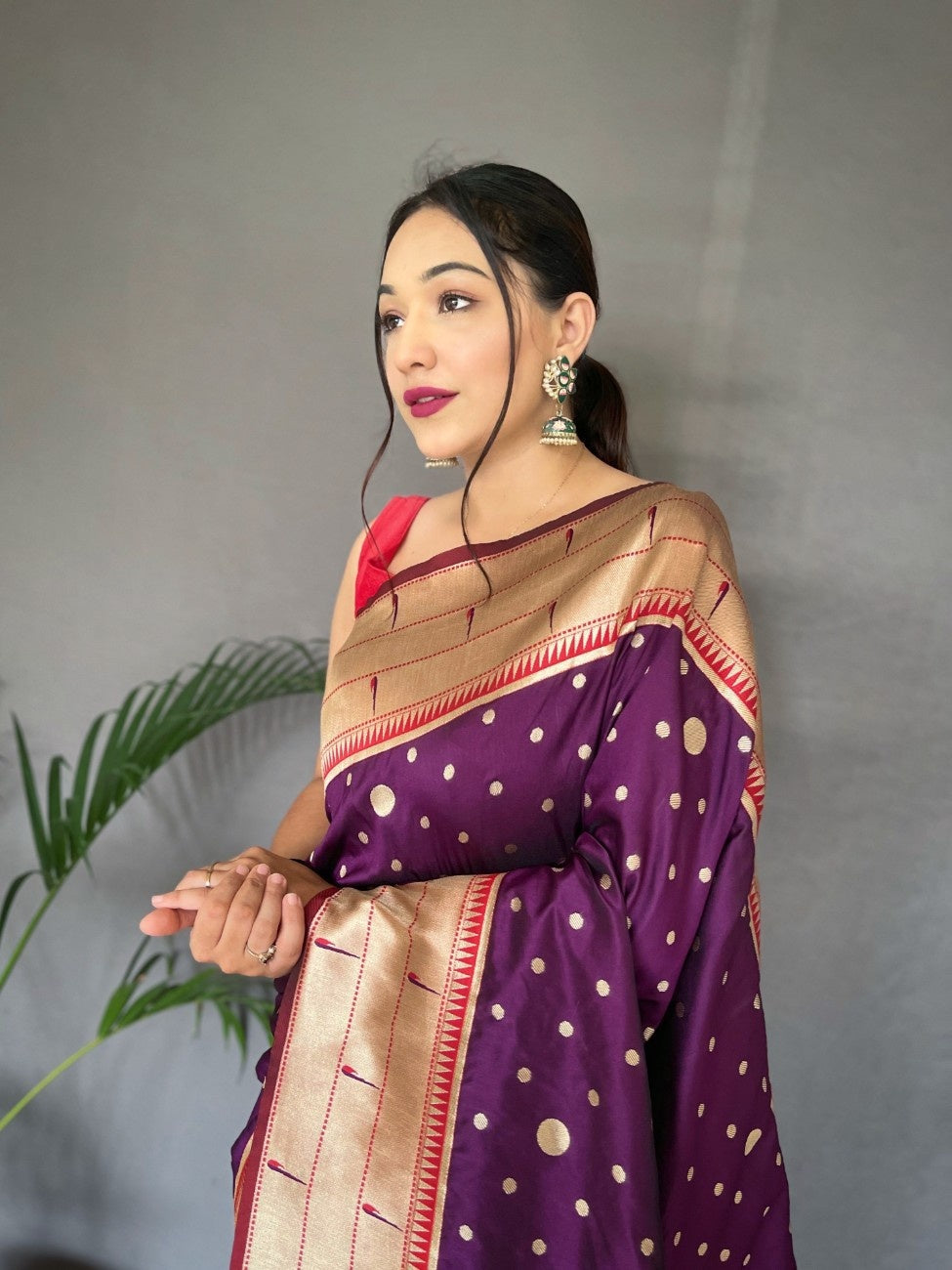 Pure Paithani Silk Saree