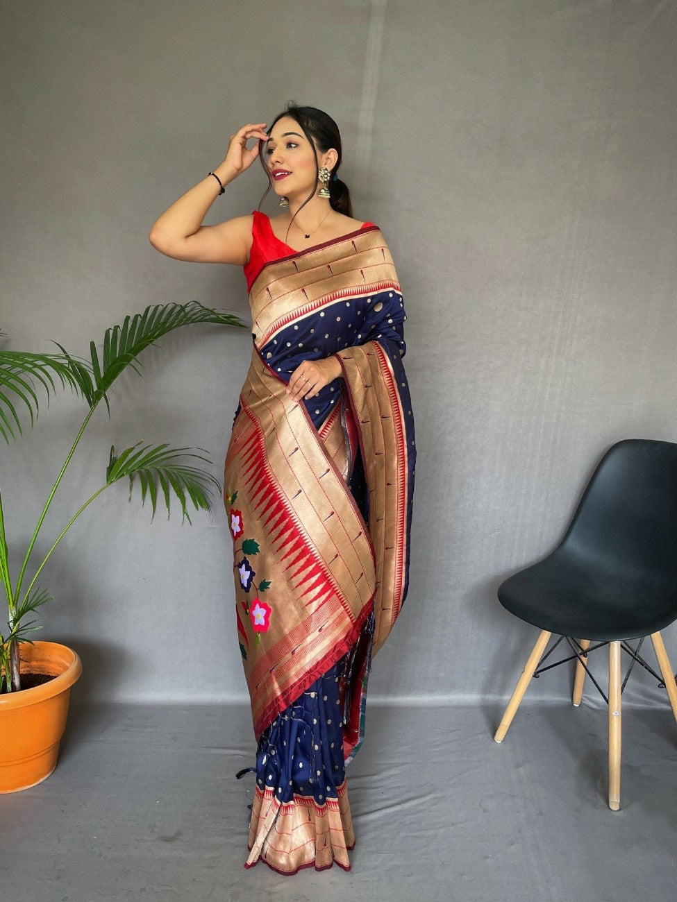 Pure Paithani Silk Saree