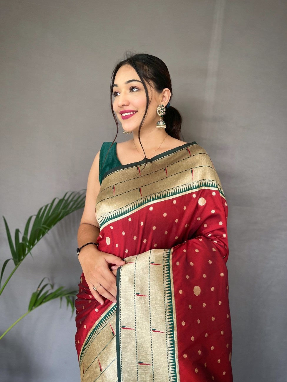 Pure Paithani Silk Saree