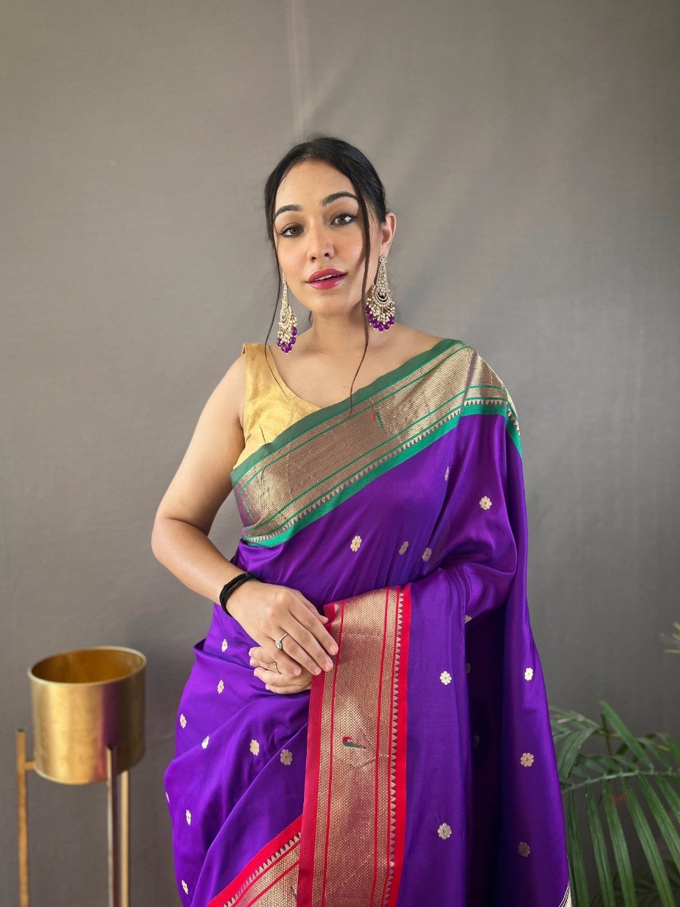 Pure Paithani Silk Saree