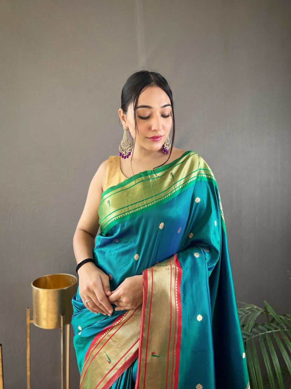 Pure Paithani Silk Saree