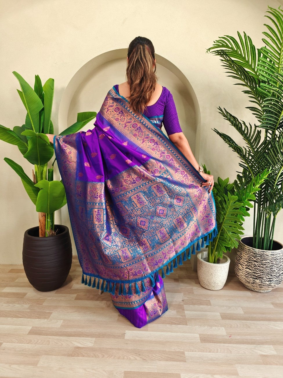 Pure Paithani Silk Saree