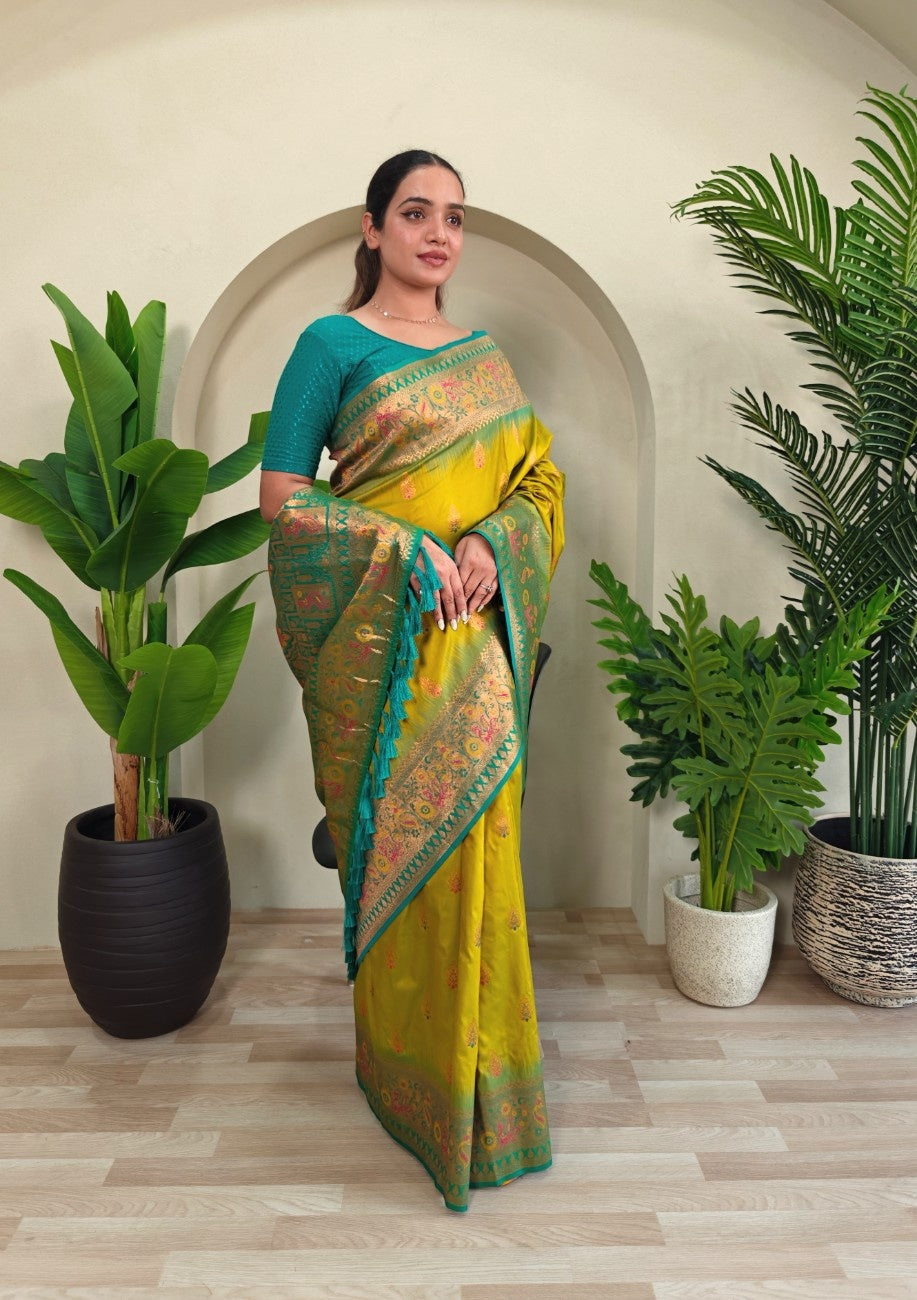 Pure Paithani Silk Saree