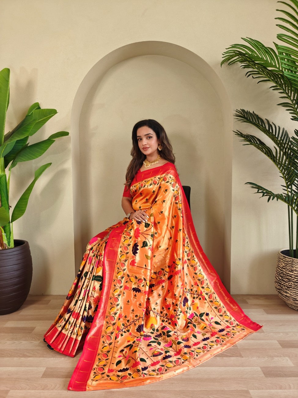 Paithani Weaving Saree