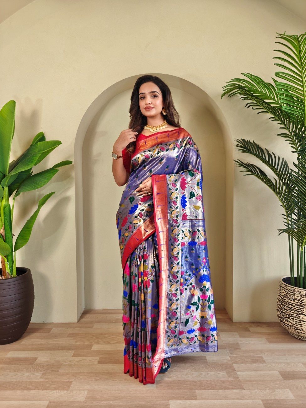 Paithani Weaving Saree