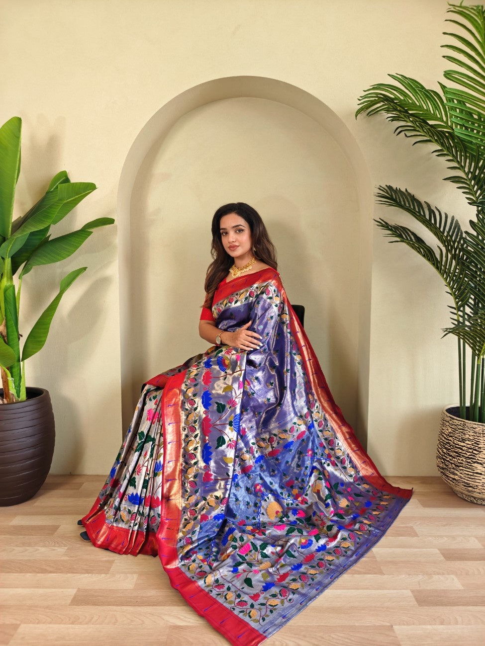 Paithani Weaving Saree