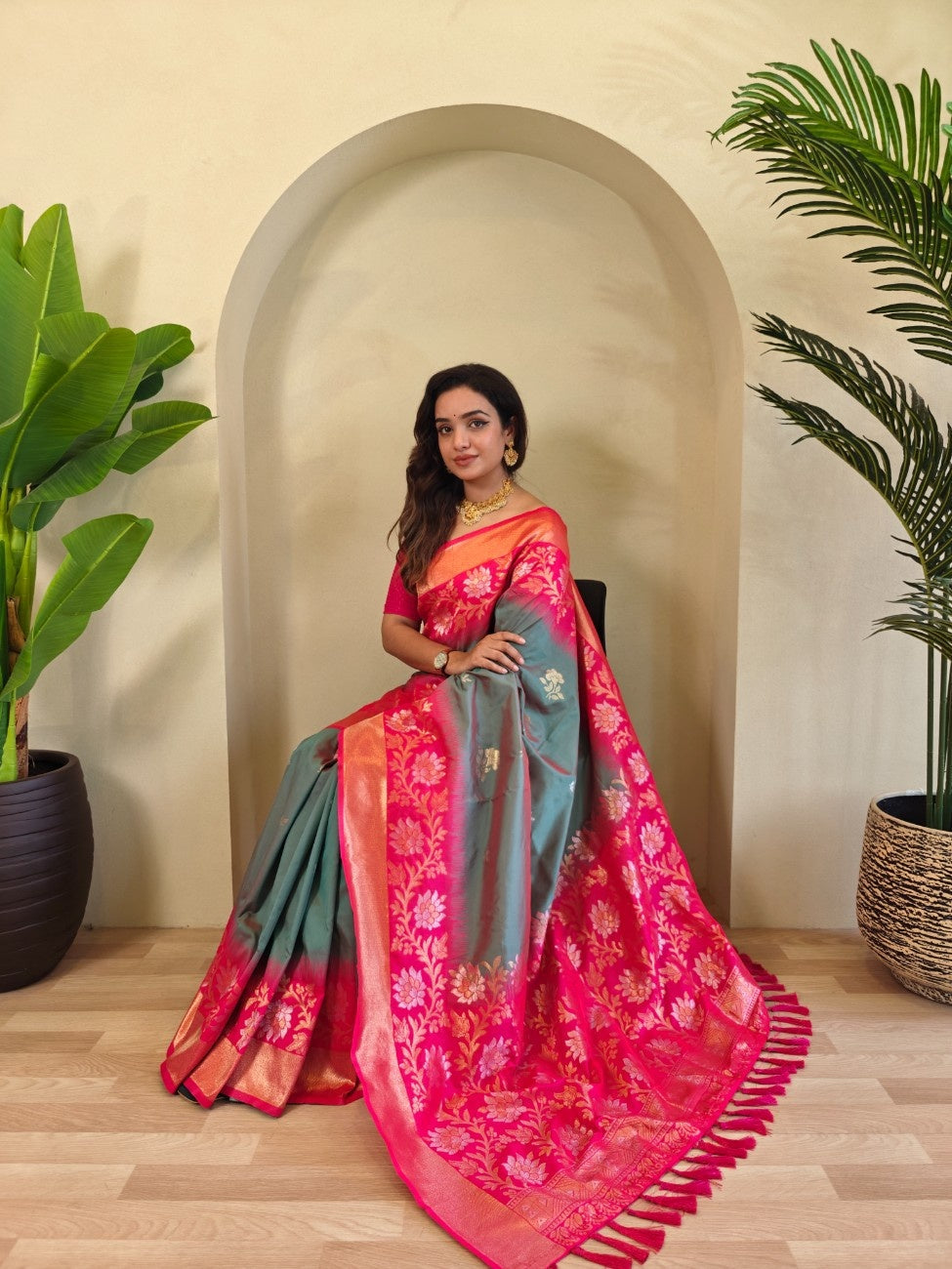  Pure Silk Saree
