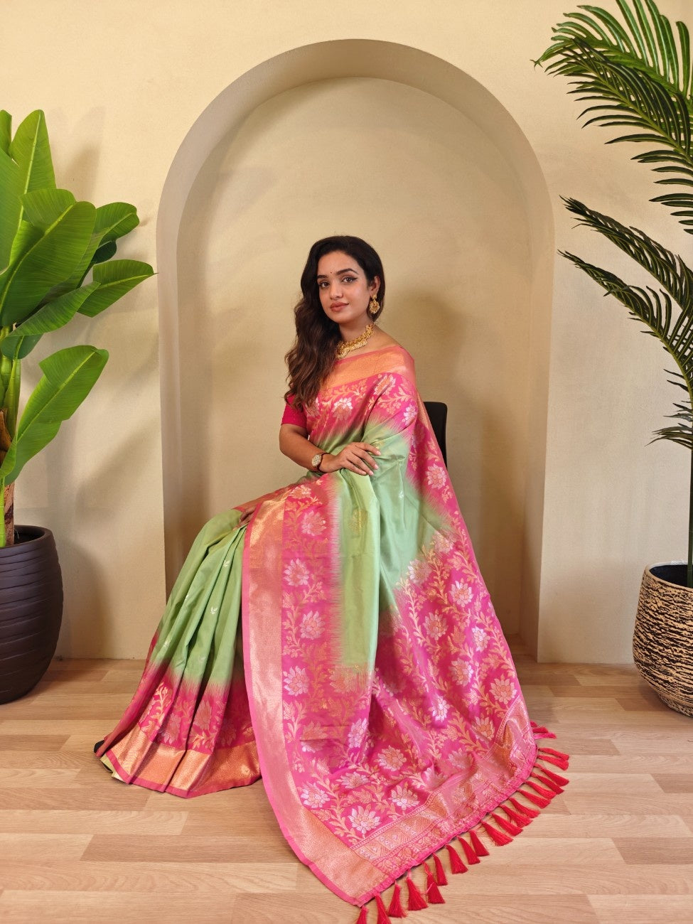  Pure Silk Saree