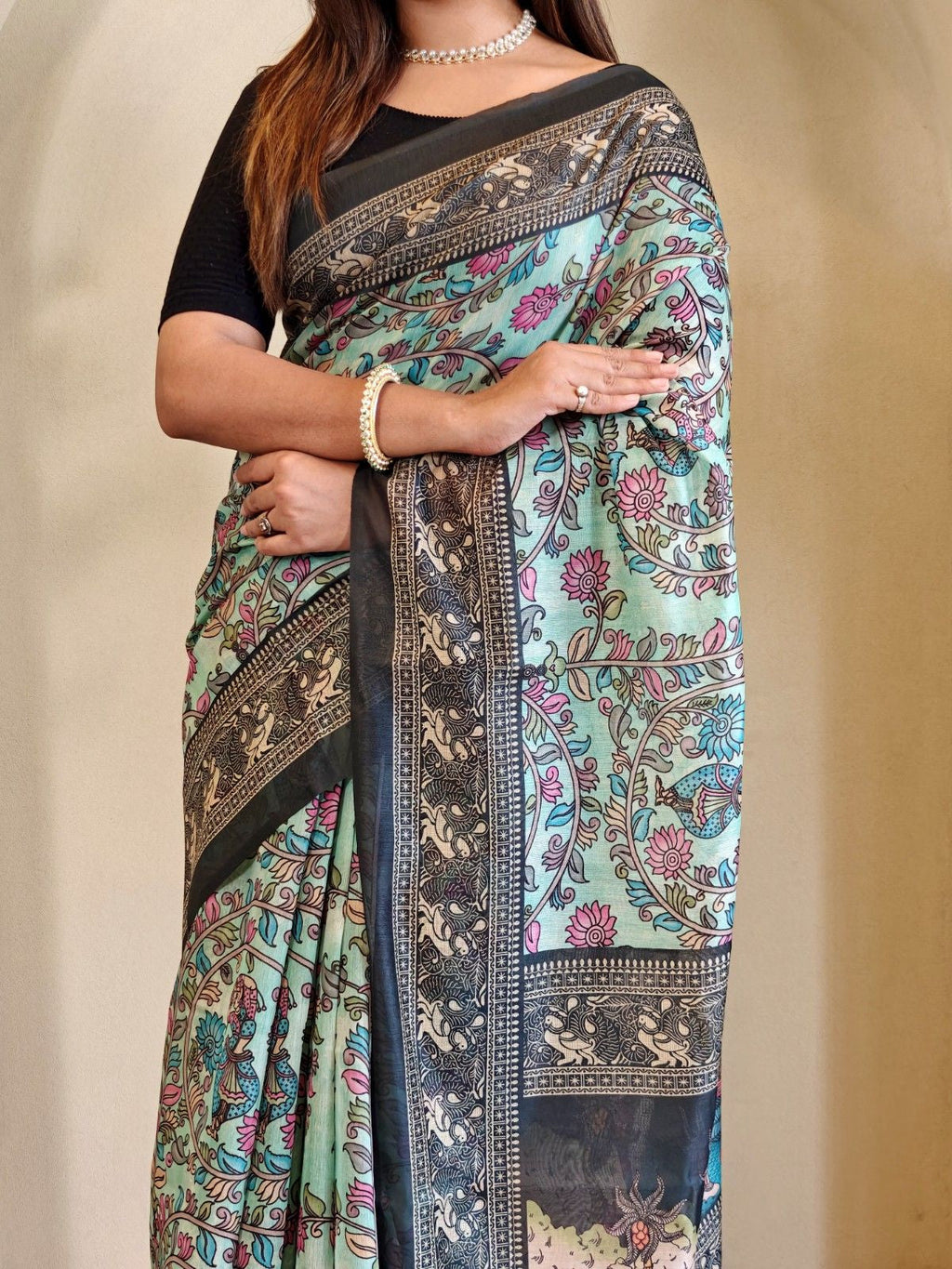 Cotton Chanderi Saree