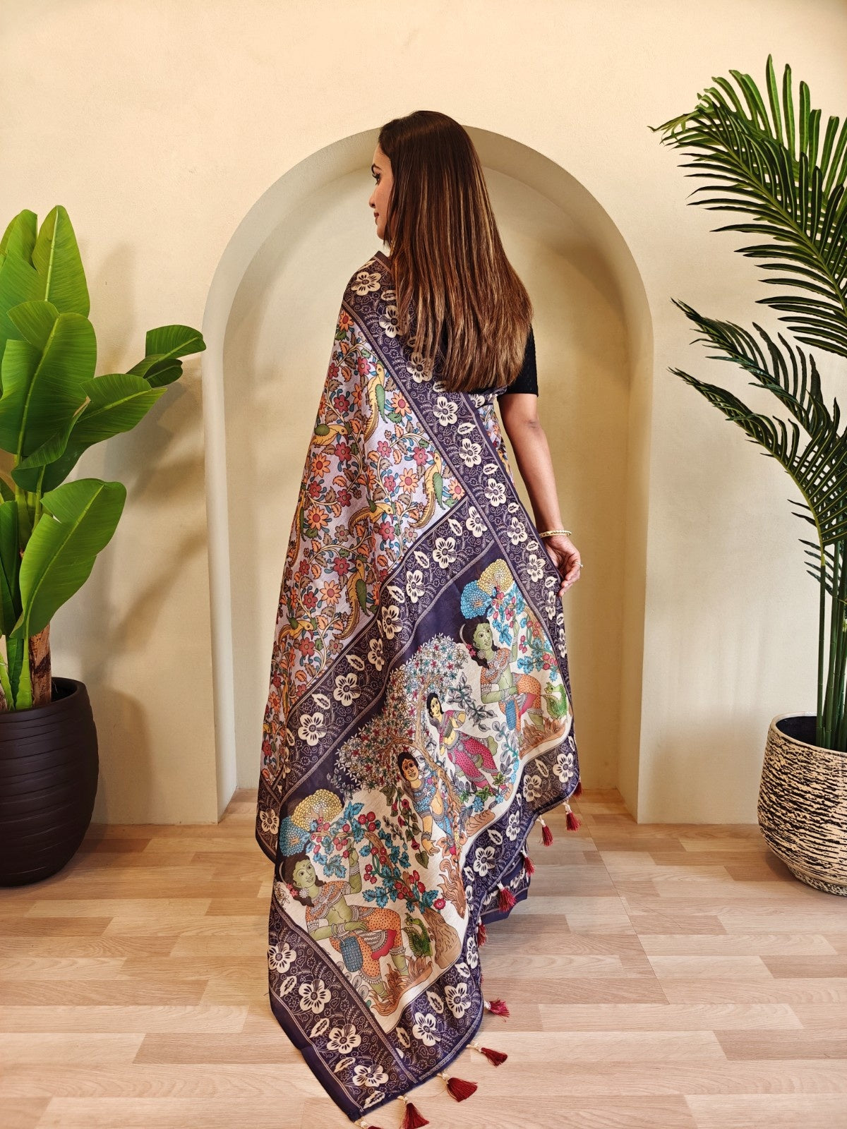 Cotton Chanderi Saree