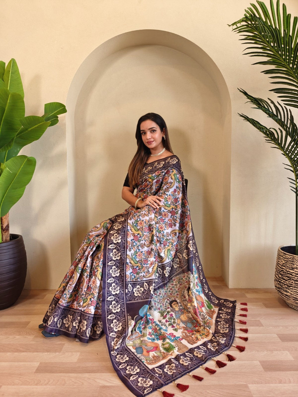 Cotton Chanderi Saree