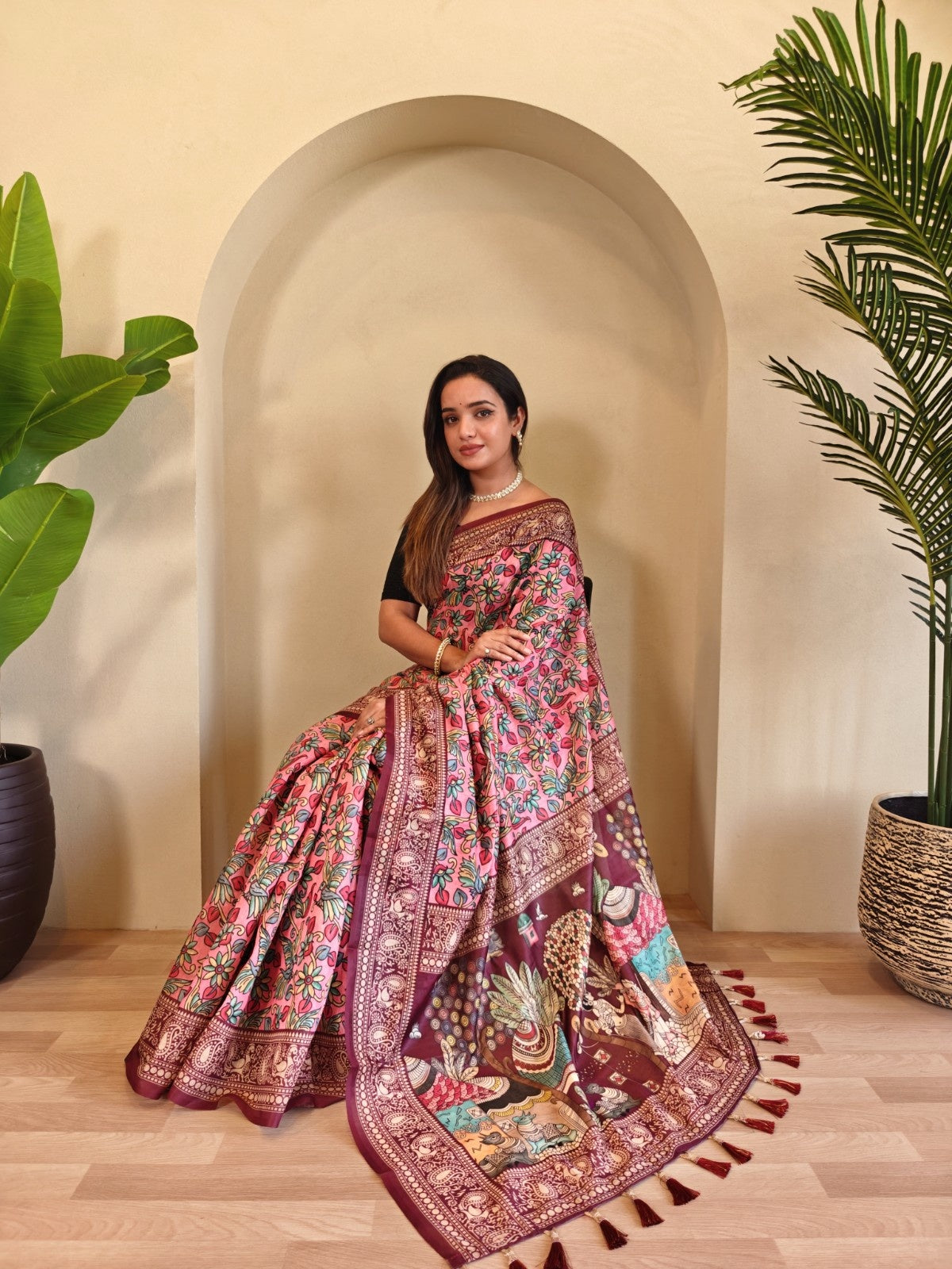 Cotton Chanderi Saree