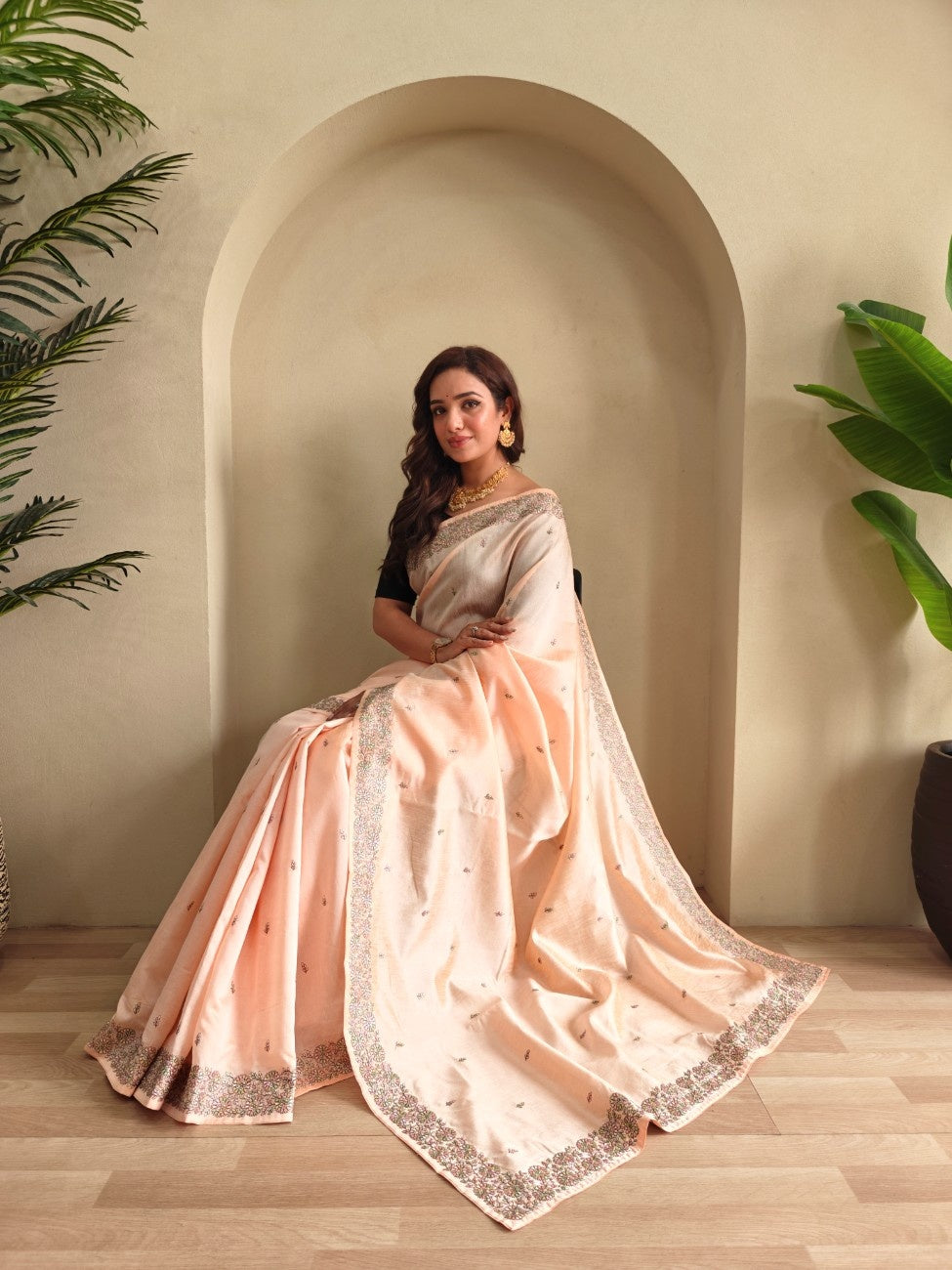 Pure Loom Tusar saree