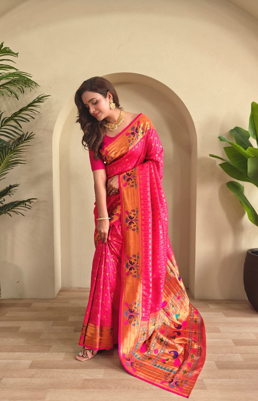 Premium Paithani Silk Sarees