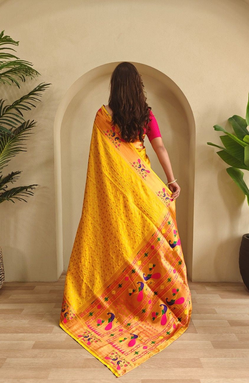Premium Paithani Silk Sarees