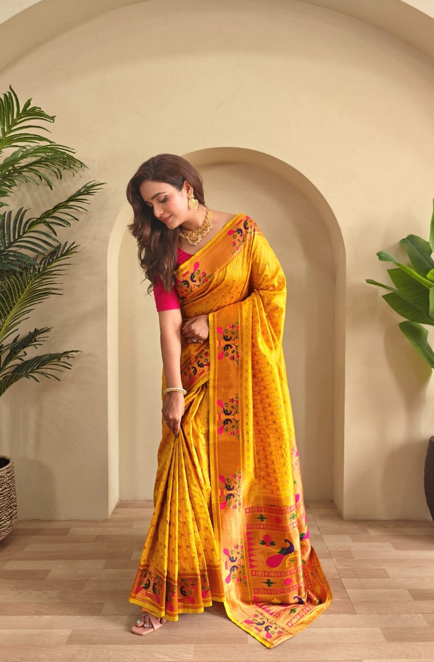 Premium Paithani Silk Sarees