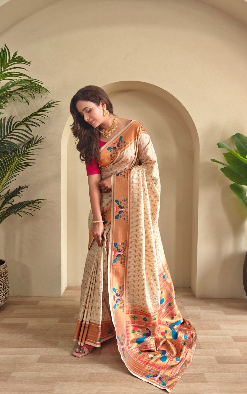 Premium Paithani Silk Sarees