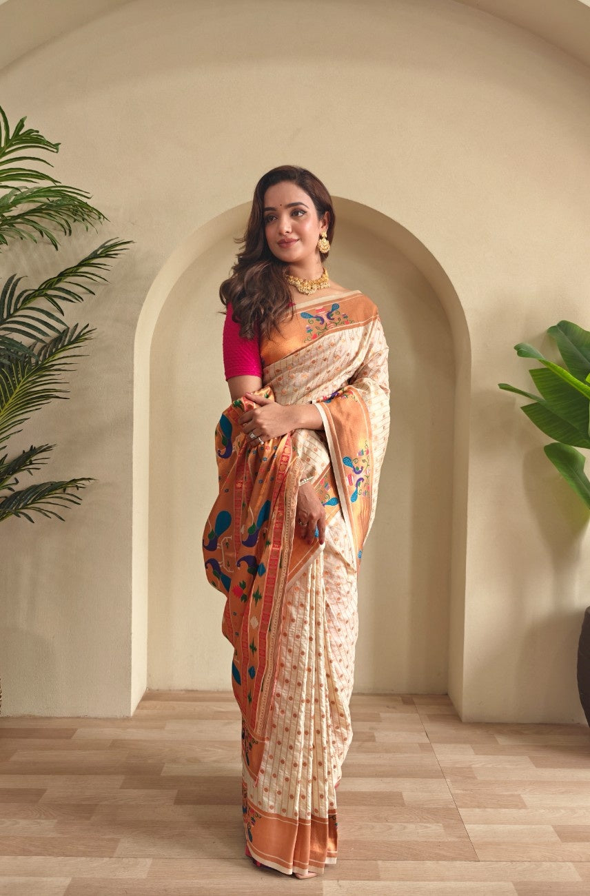 Premium Paithani Silk Sarees