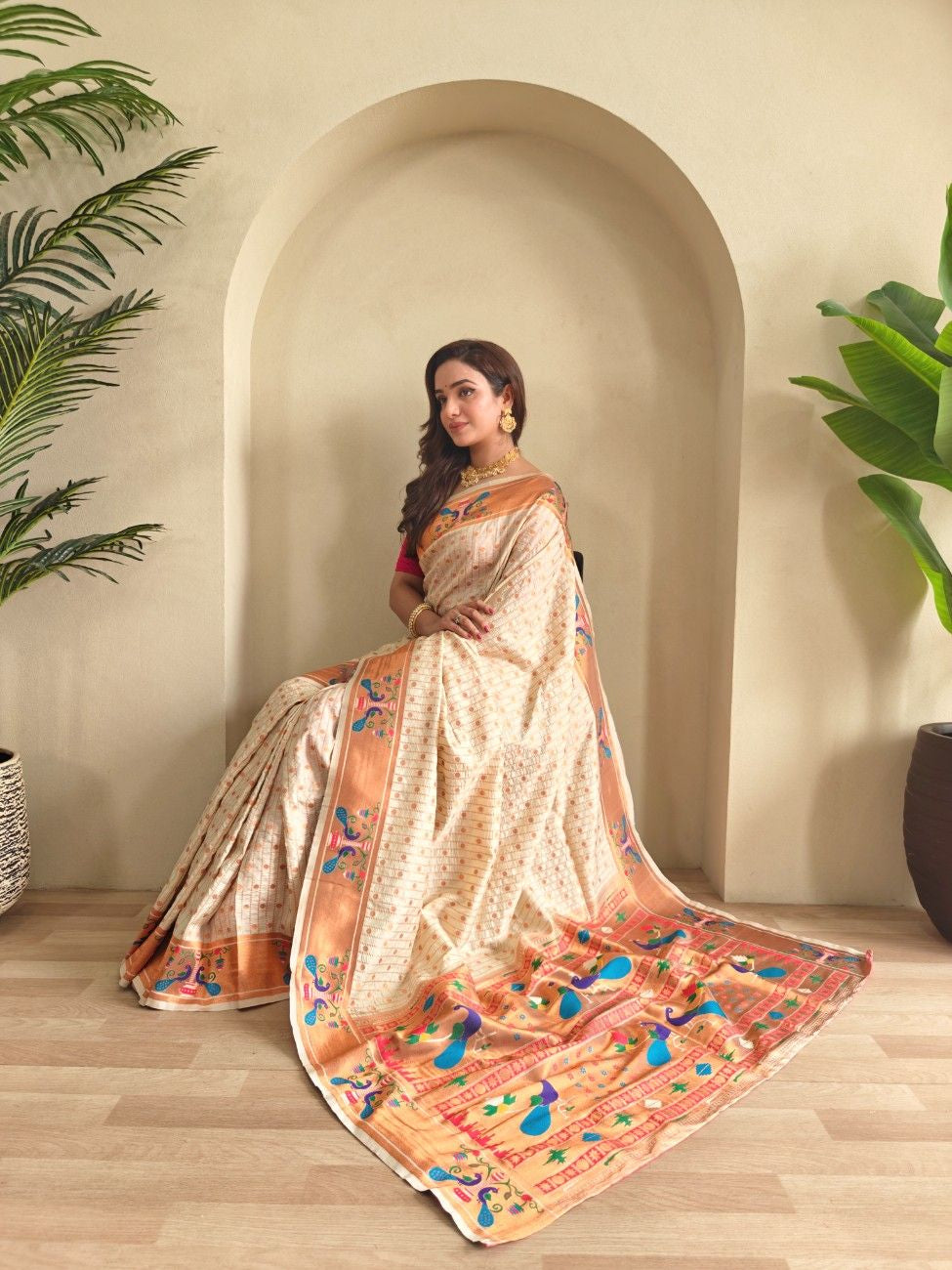 Premium Paithani Silk Sarees
