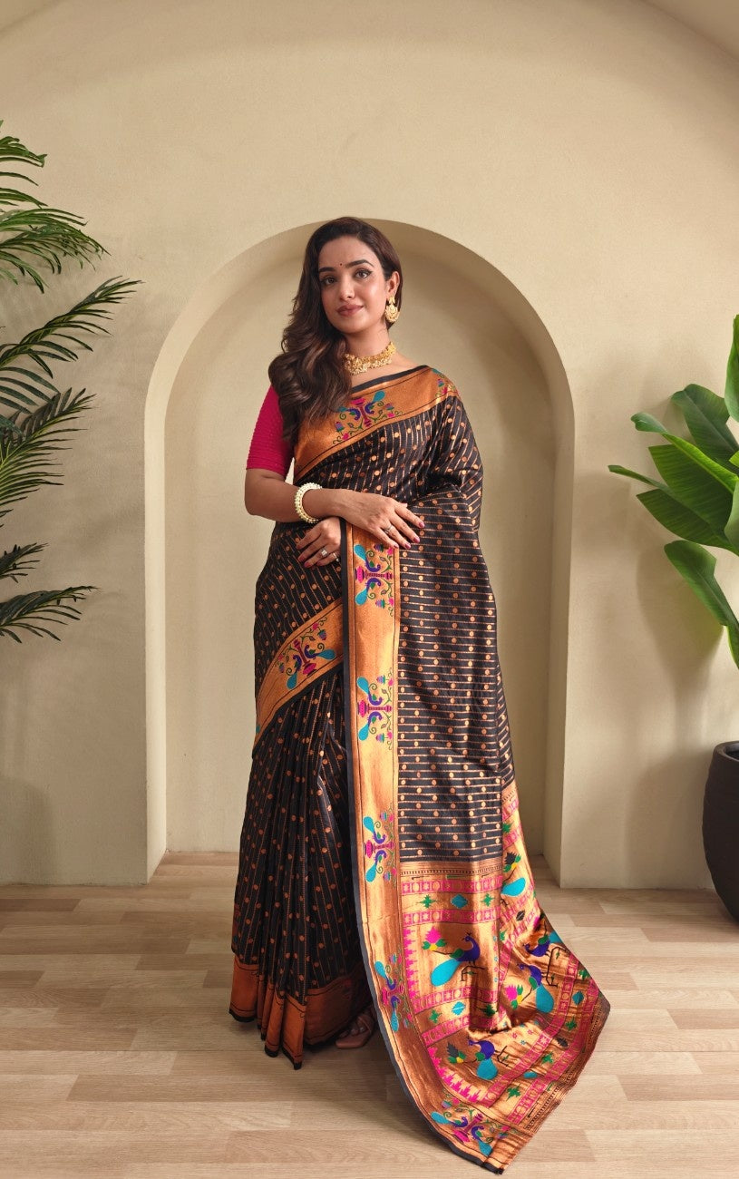 Premium Paithani Silk Sarees