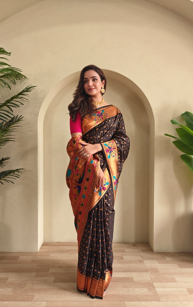 Premium Paithani Silk Sarees