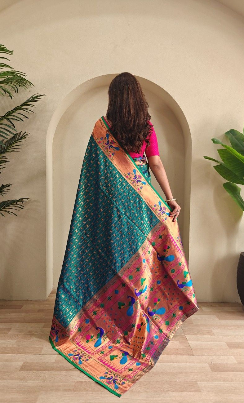 Premium Paithani Silk Sarees