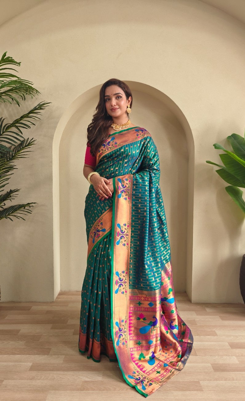 Premium Paithani Silk Sarees