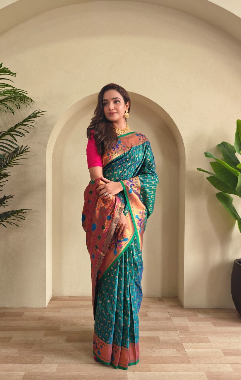 Premium Paithani Silk Sarees
