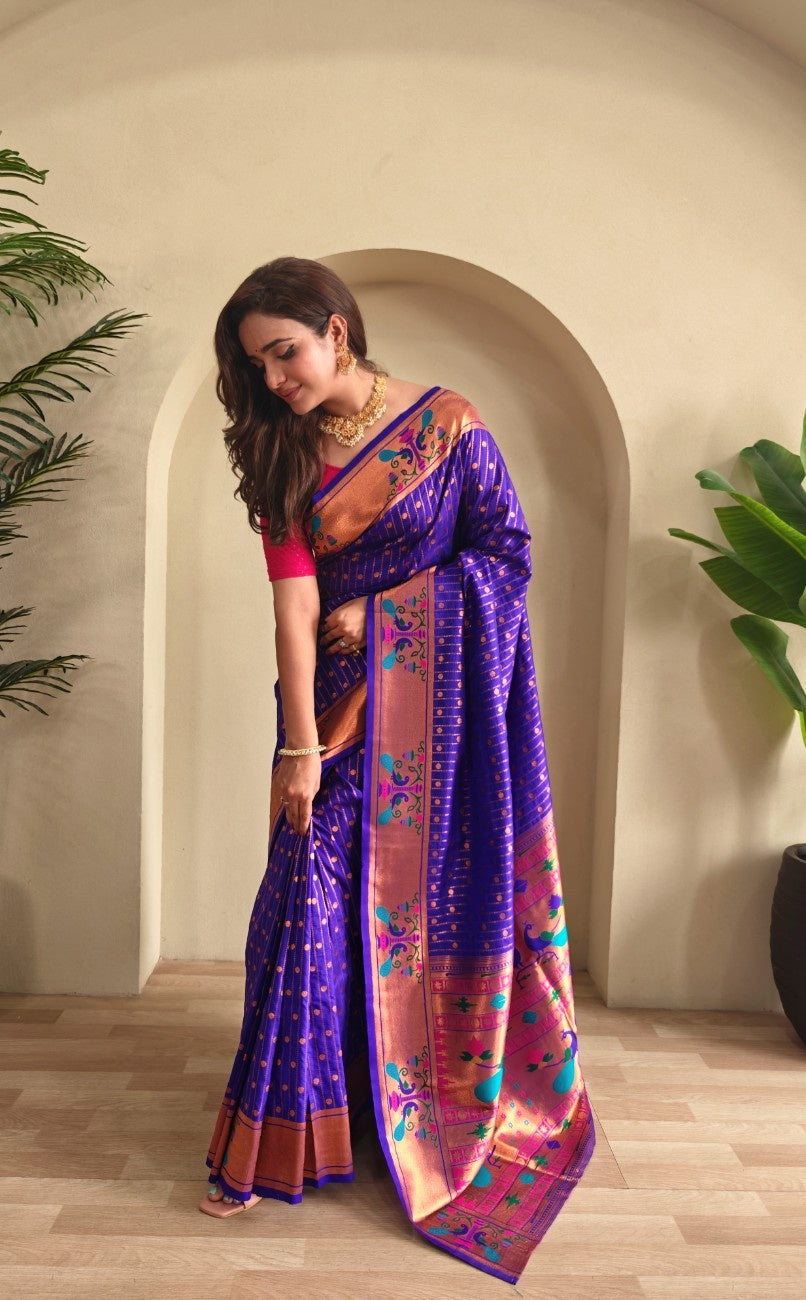Premium Paithani Silk Sarees