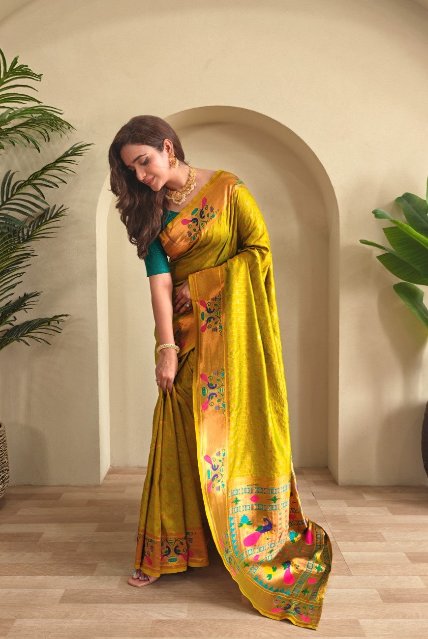 Premium Paithani Silk Sarees