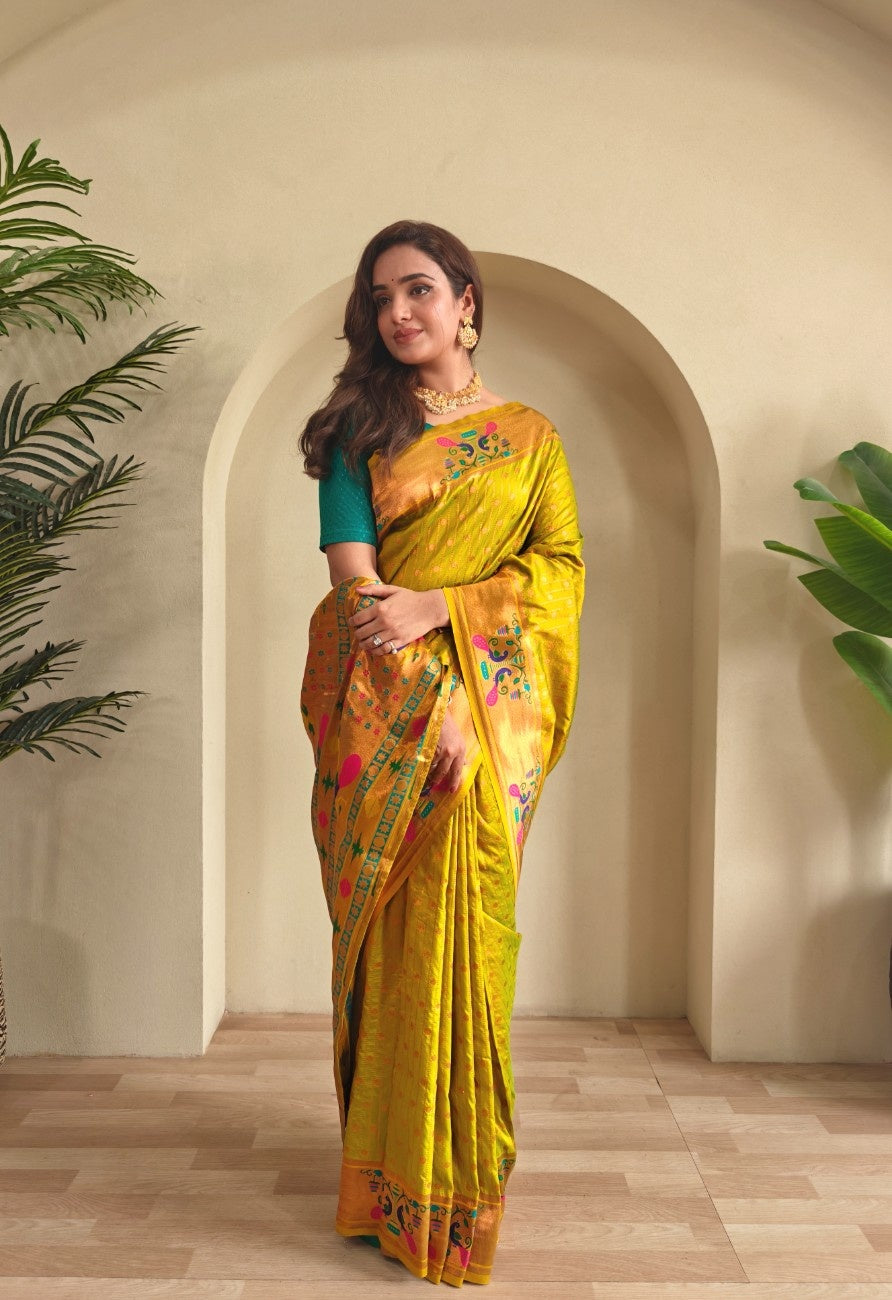 Premium Paithani Silk Sarees