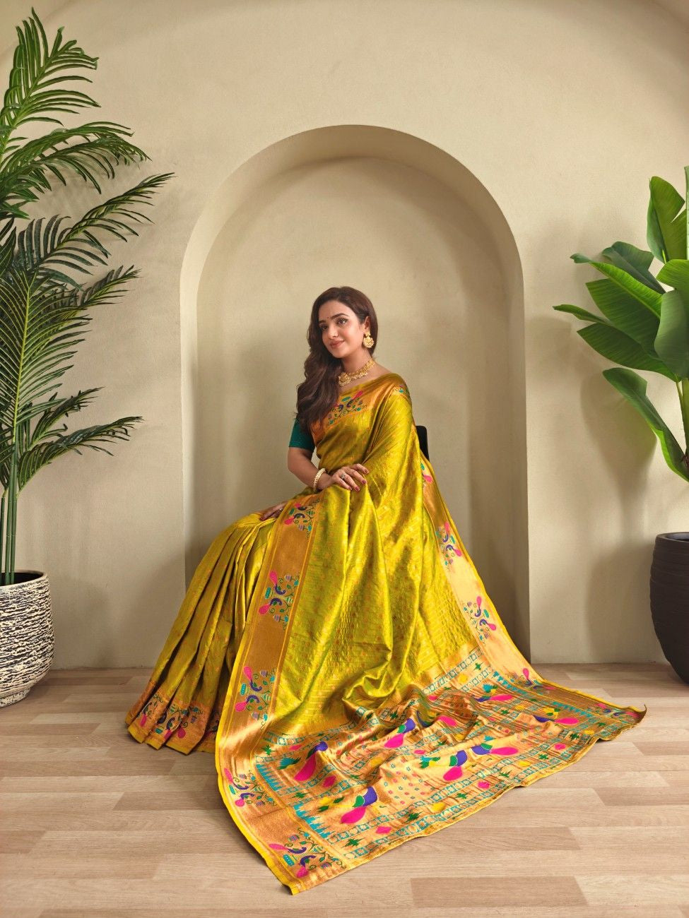 Premium Paithani Silk Sarees