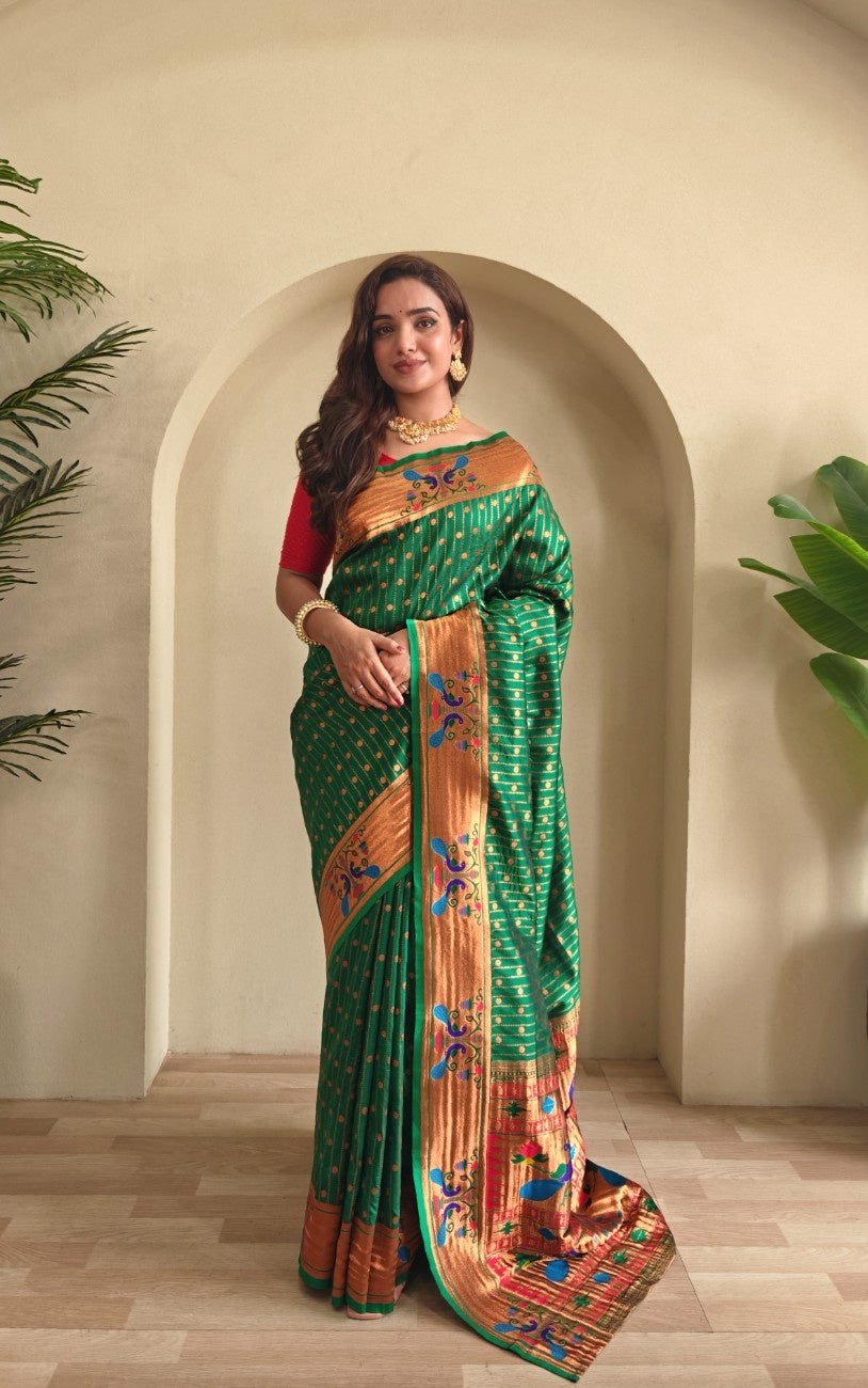 Premium Paithani Silk Sarees