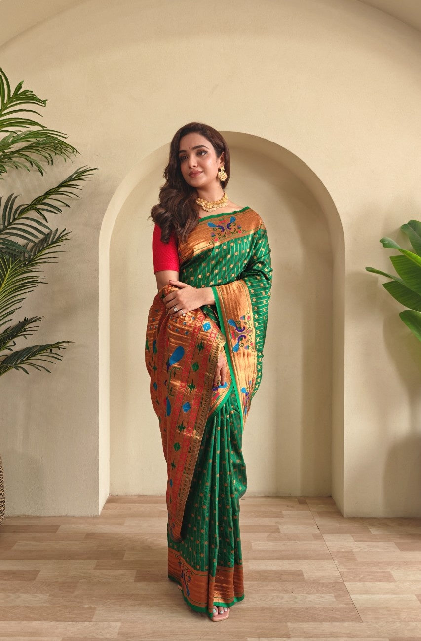 Premium Paithani Silk Sarees