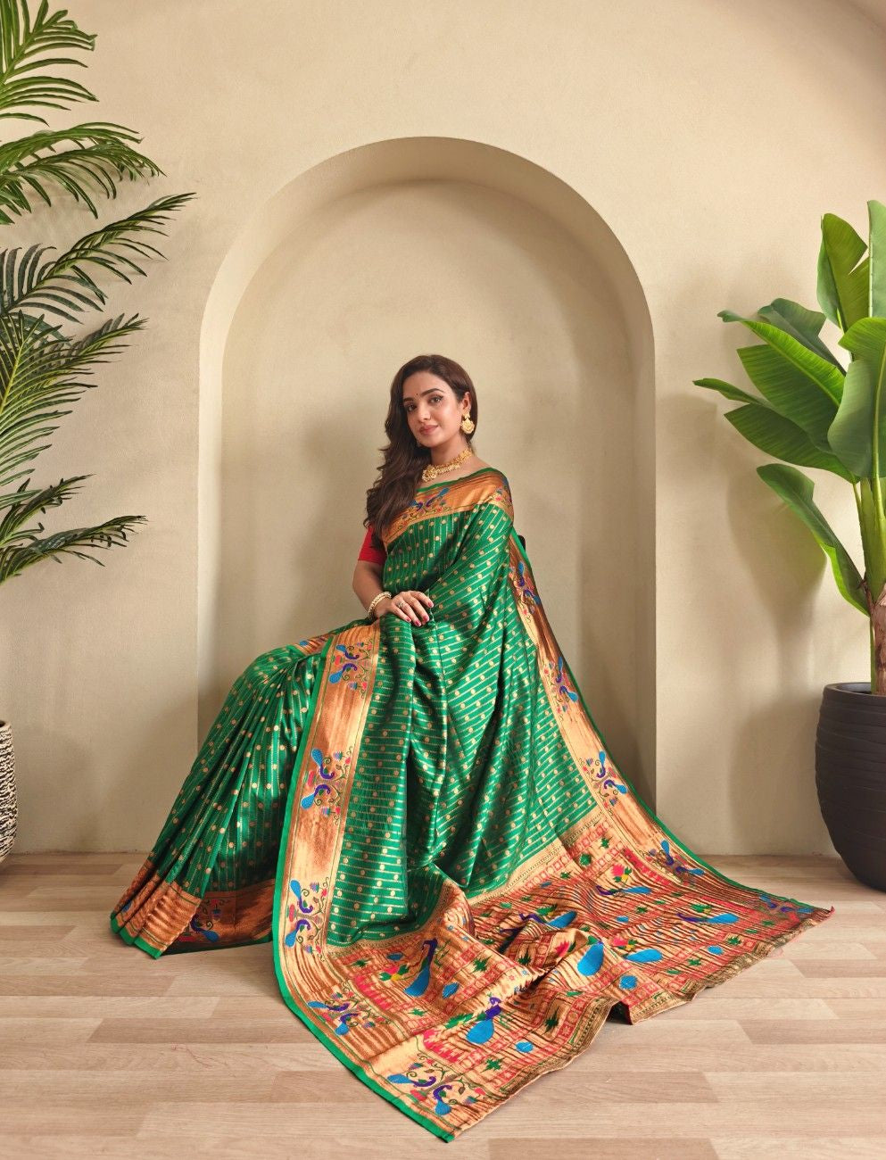 Premium Paithani Silk Sarees