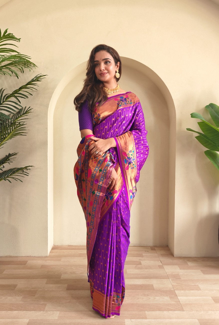 Premium Paithani Silk Sarees
