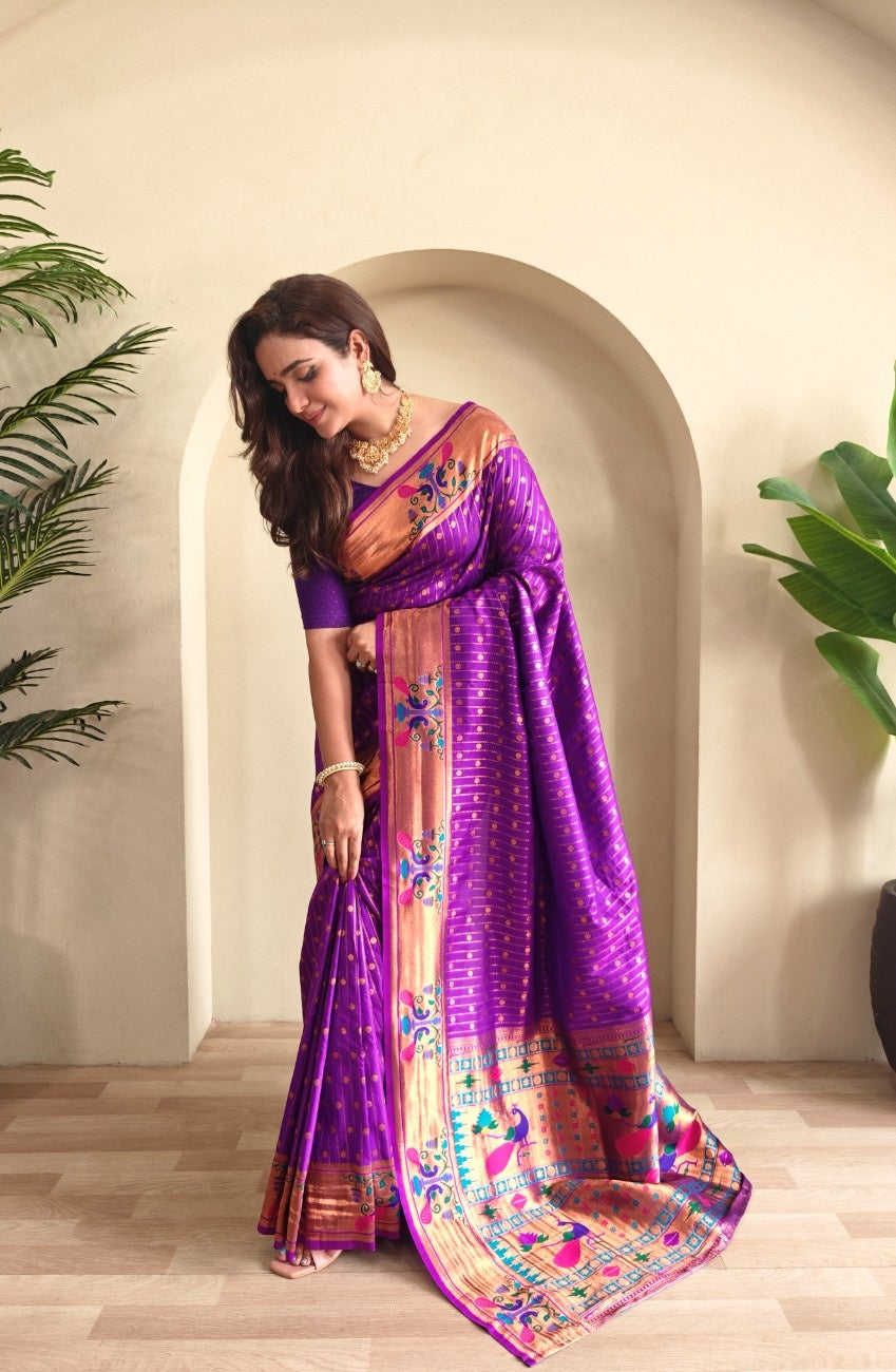 Premium Paithani Silk Sarees
