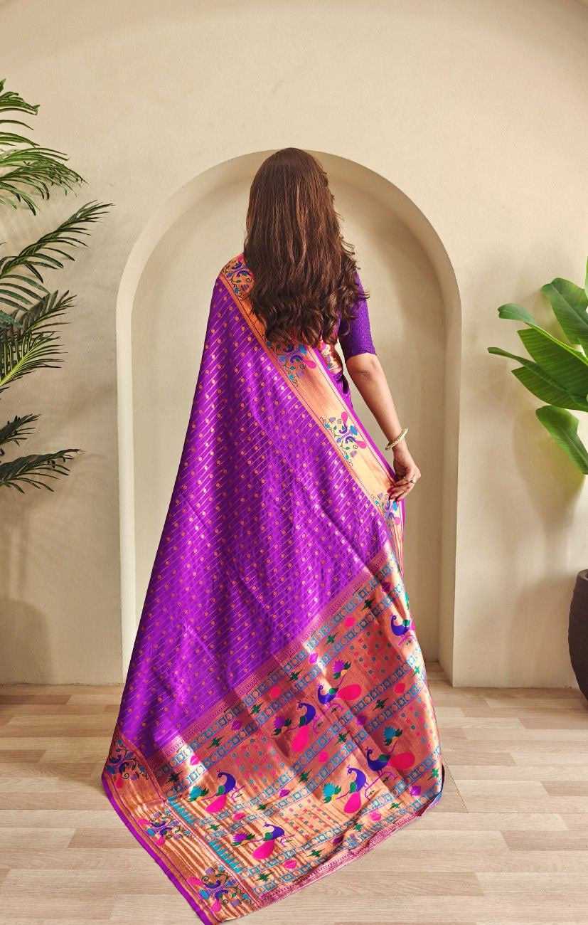 Premium Paithani Silk Sarees