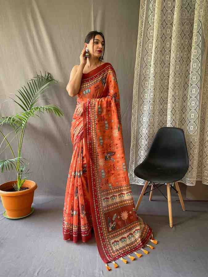 Malai Cotton Saree