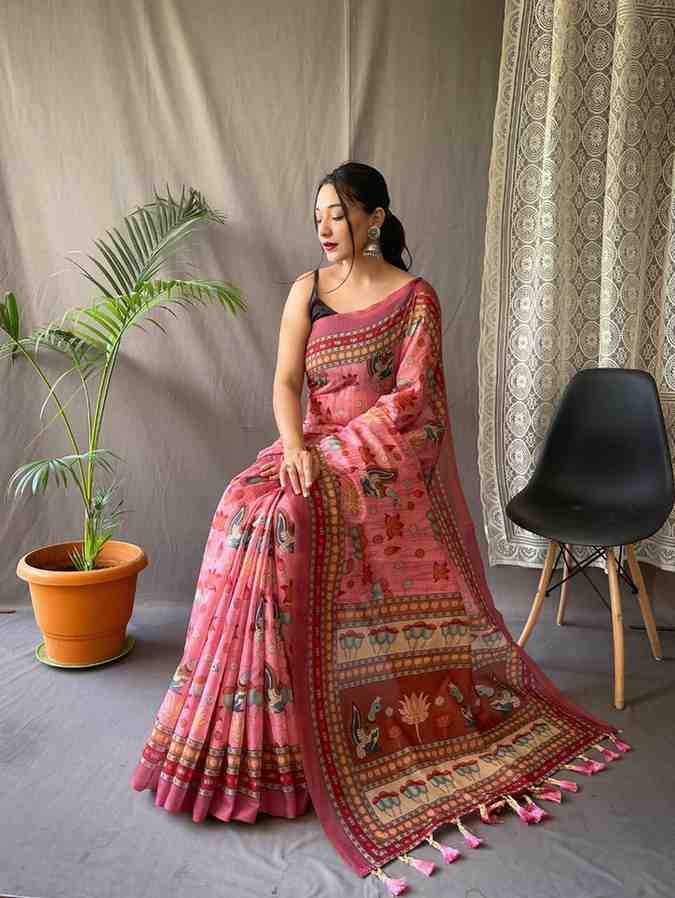Malai Cotton Saree