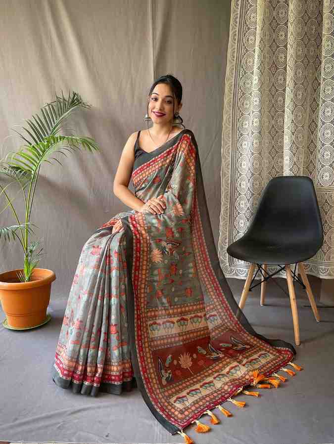Malai Cotton Saree