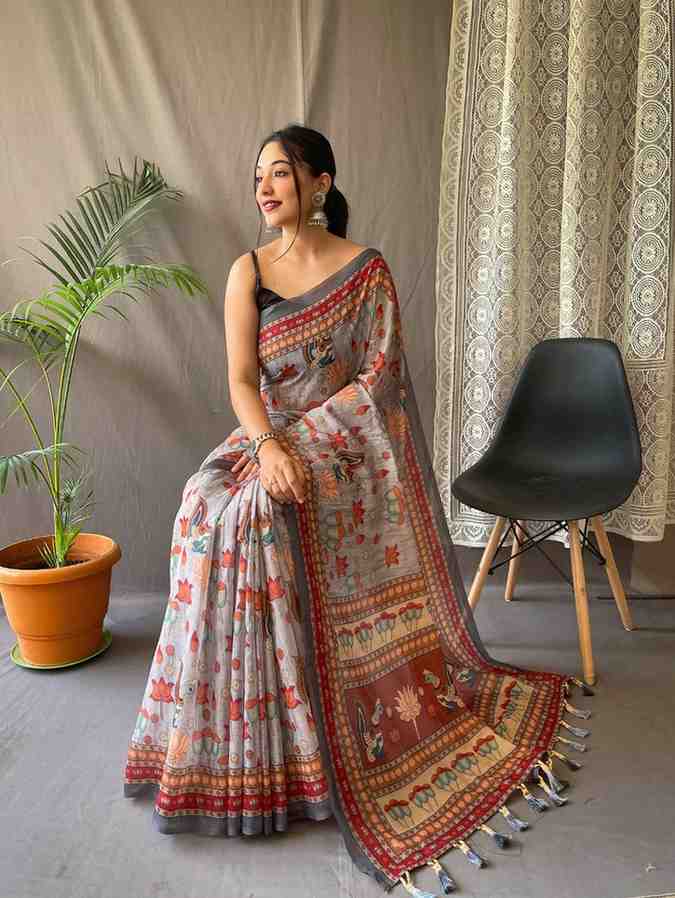 Malai Cotton Saree