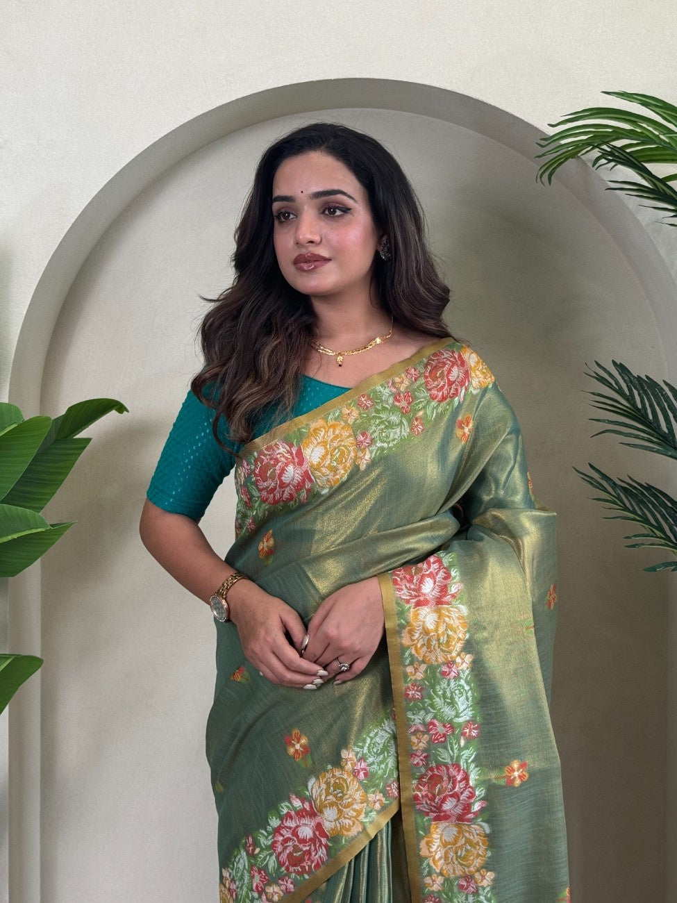 Pure Tissue Silk Saree