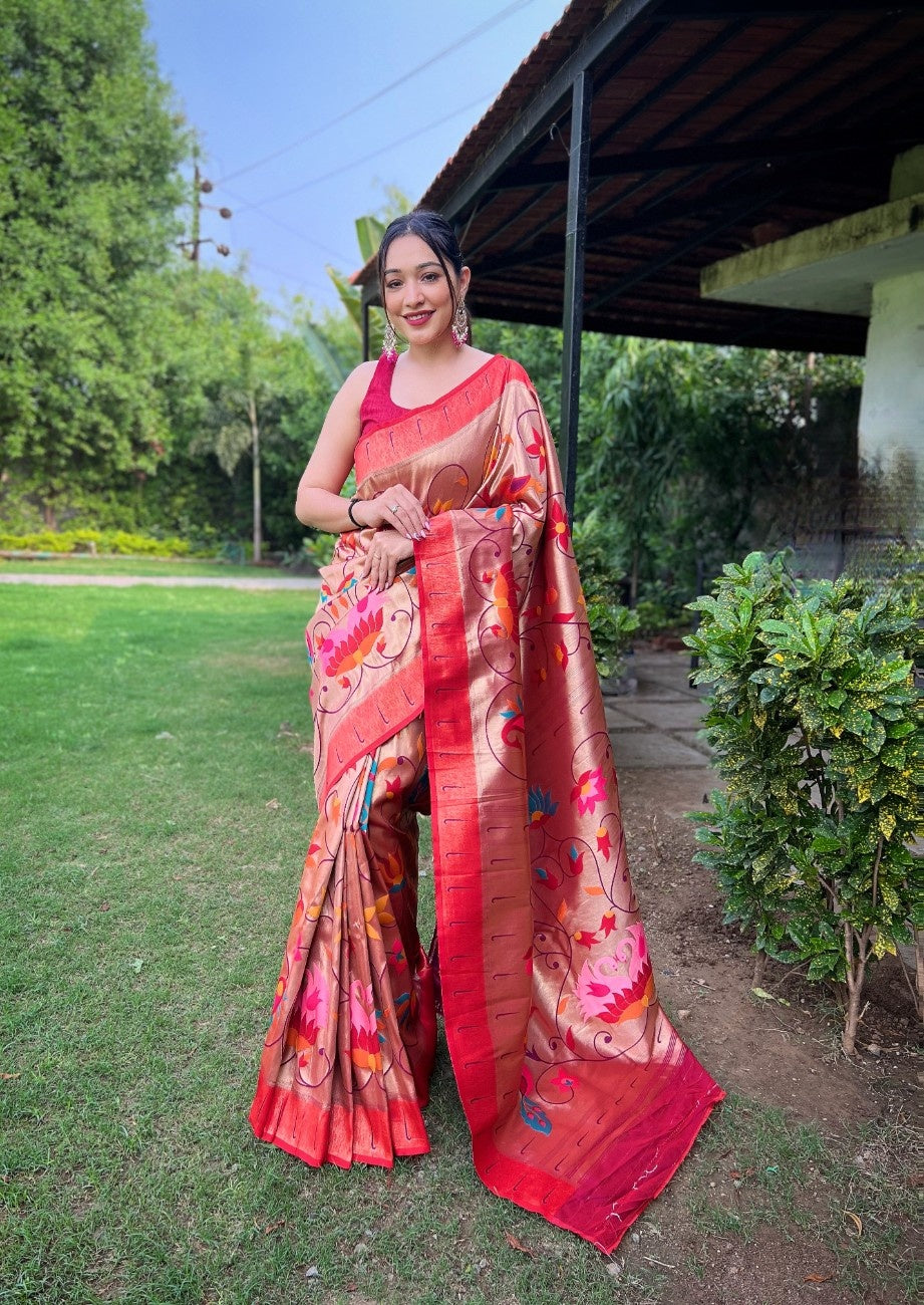 Premium Paithani Silk Sarees