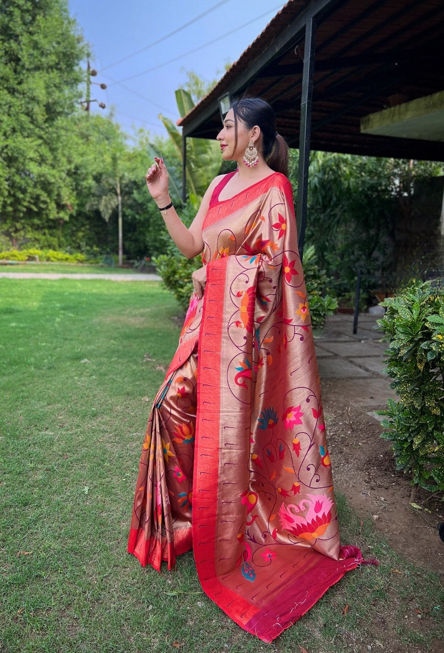 Premium Paithani Silk Sarees