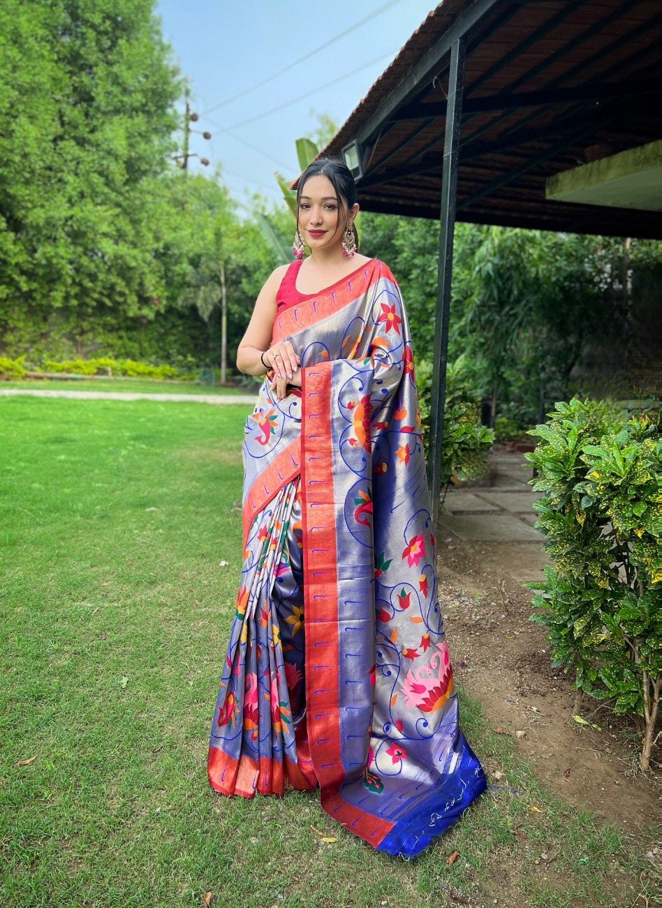 Premium Paithani Silk Sarees